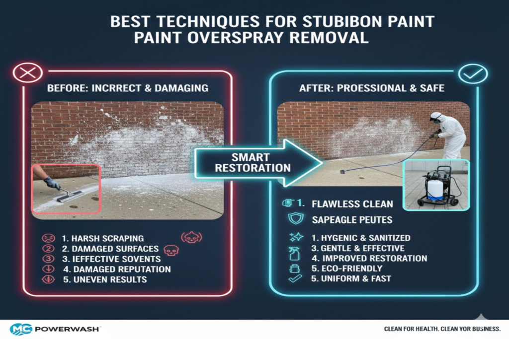 Best Techniques for Stubborn Paint Overspray