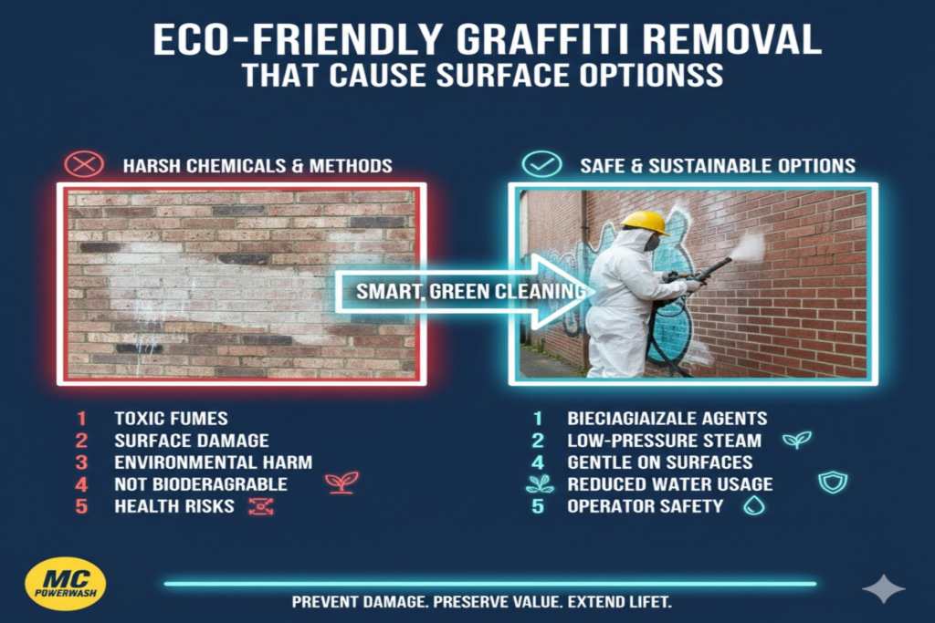 Eco-Friendly Graffiti Removal Options