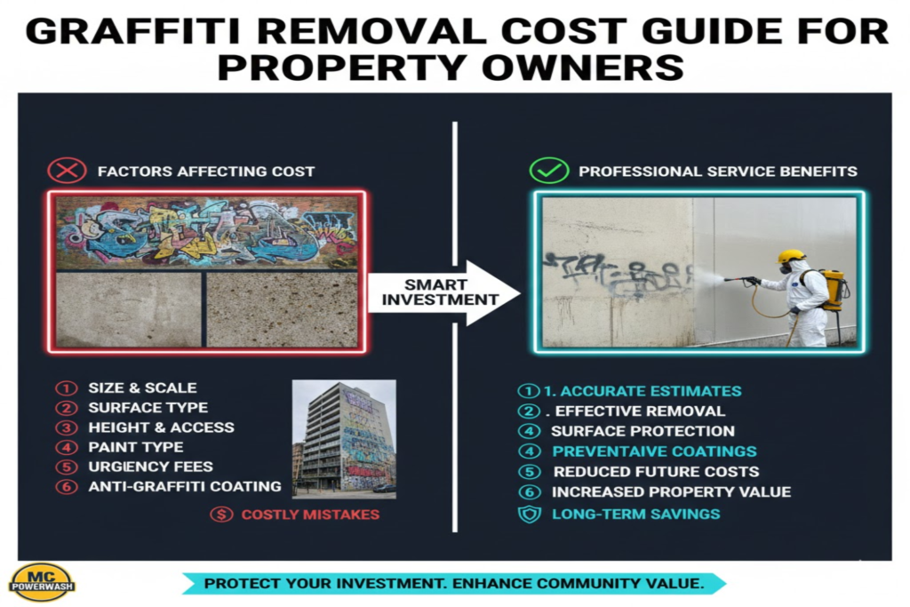 Graffiti Removal Cost Guide for Property Owners