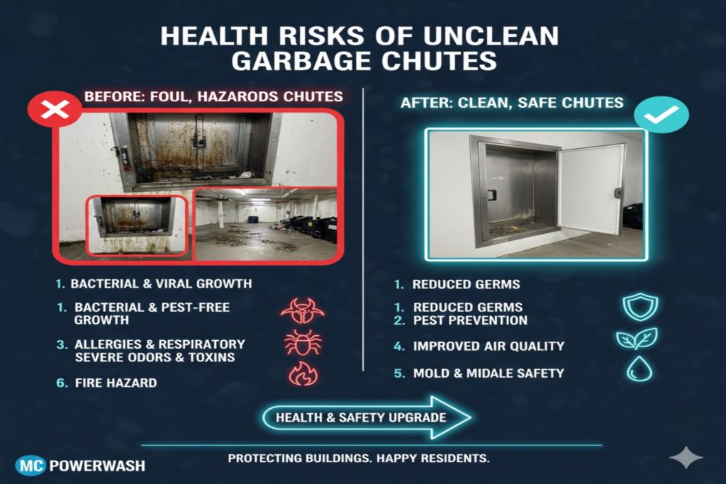 Health Risks of Unclean Garbage Chutes
