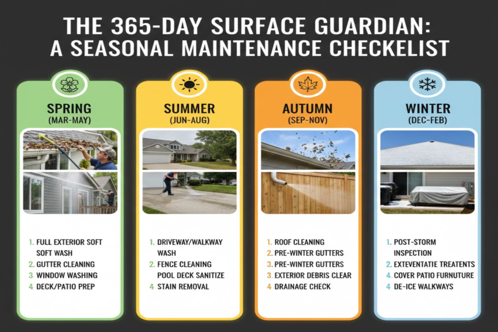 The 365-Day Surface Guardian: A Seasonal Maintenance Checklist