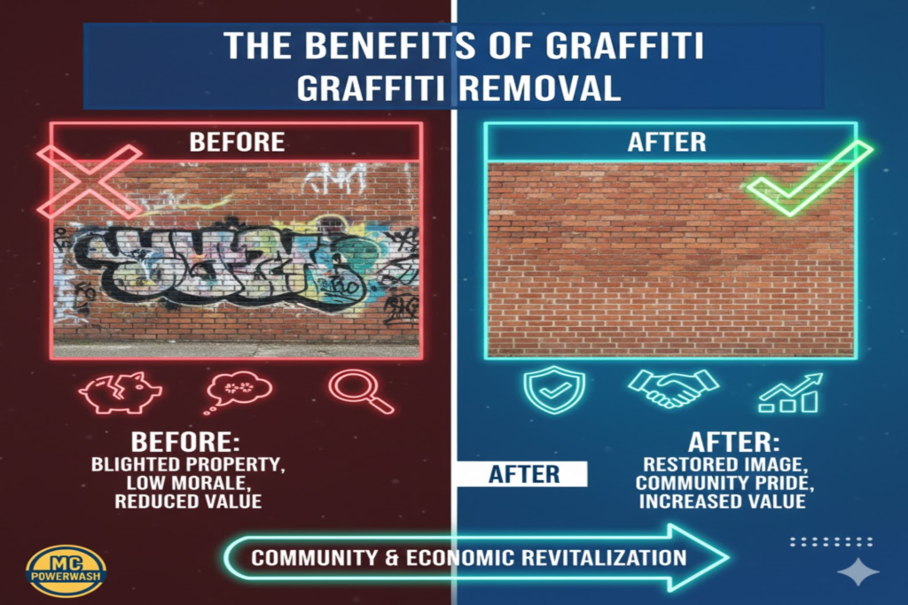 The Benefits of Graffiti Removal