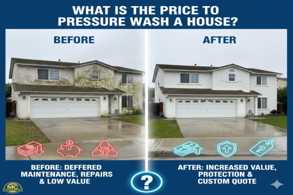 What Is the Price to Pressure Wash a House?